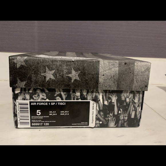 [Size M5] Nike Air Force 1 SP/Tisci White 2014 - Picture 14 of 14